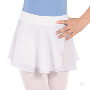 Girls Mock Wrap Skirt