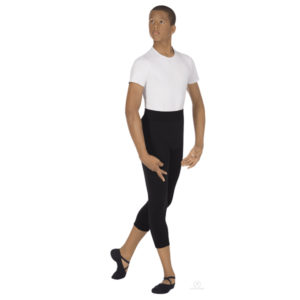 Unisex Seamless Microfiber Capri Leggings