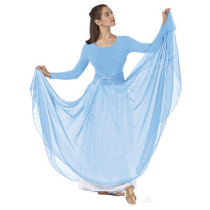 Women's Plus Size Sheer Devotion Skirt Overlay