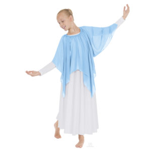 Girls Sheer Devotion Single Layer Overlay