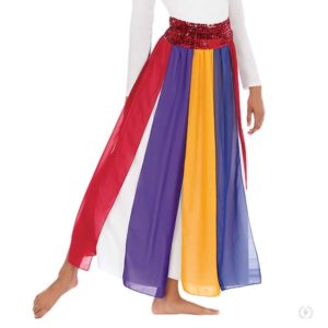 Women's Chiffon Streamer Overlay