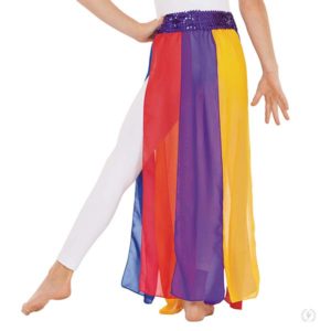 Girls Chiffon Streamer Overlay