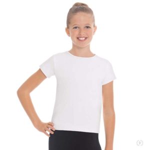Children's Unisex Microfiber Crew Neck Top
