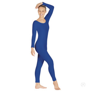 Women's Long Sleeve Unitard with Tactel Microfiber