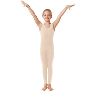 Girls Tank Unitard with Tactel Microfiber