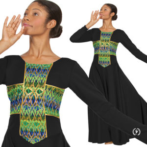 Womens Joyful Praise Worship Dress